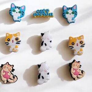 Cat Croc Charms